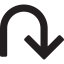 U Turn Arrow icon 64x64