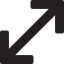 Diagonal Resize icon 64x64