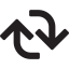 Up and Down Arrows Symbol 64x64