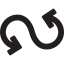Curved Arrow icon 64x64