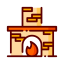 Fireplace icon 64x64