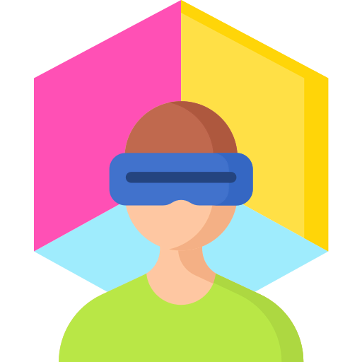 Virtual reality icon