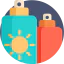 Sun lotion icon 64x64