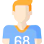 American football player Ikona 64x64