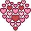 Hearts Symbol 64x64