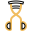 Eyelashes curler icon 64x64