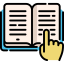 Open book icon 64x64