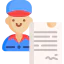 Delivery man icon 64x64
