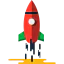 Rocket ship іконка 64x64