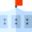 Белый дом иконка 64x64