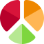 Pie chart icon 64x64
