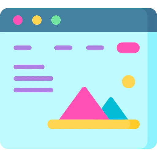 Web design icon
