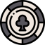 Poker chip ícone 64x64