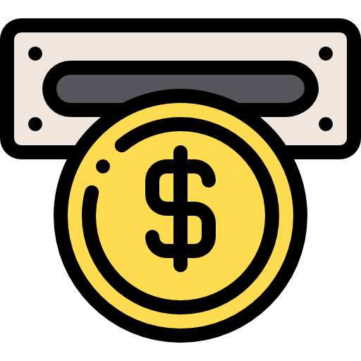 Insert coin icon