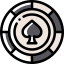 Poker chip icon 64x64
