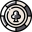 Poker chip icon 64x64