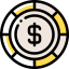 Poker chip icon 64x64