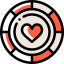 Poker chip icon 64x64