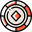 Poker chip icon 64x64