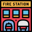 Fire station 图标 64x64
