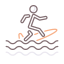 Surfing icon 64x64