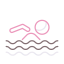 Swimming icon 64x64