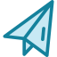 Paper plane アイコン 64x64