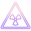 Radiation sign Symbol 64x64