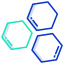 Молекулы иконка 64x64
