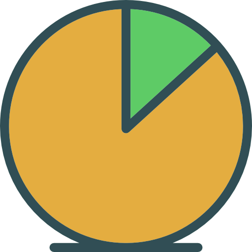 Pie chart icon