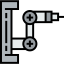 Industrial robot icon 64x64
