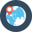 Планета земля иконка 64x64