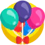 Balloons icon 64x64