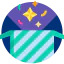 Открытая коробка иконка 64x64