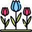 Tulips Symbol 64x64