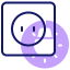 Electric socket icon 64x64