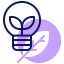 Energy saving icon 64x64