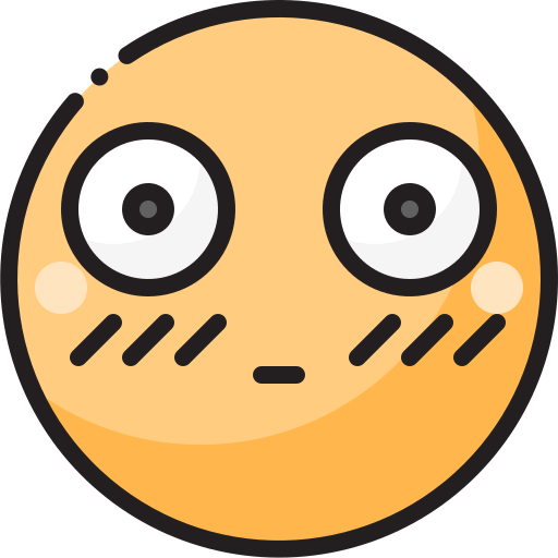 Flushed icon