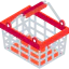 Shopping basket icon 64x64