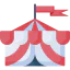 Цирковая палатка иконка 64x64