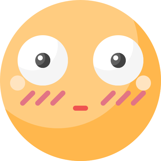 Flushed icon