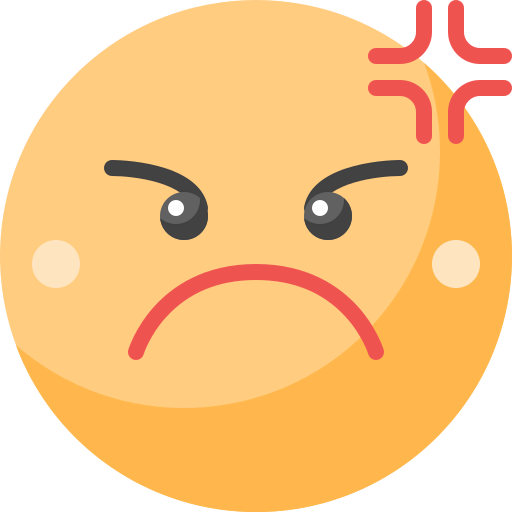 Angry icon