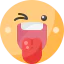 Winking face icon 64x64