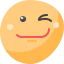Winking face icon 64x64