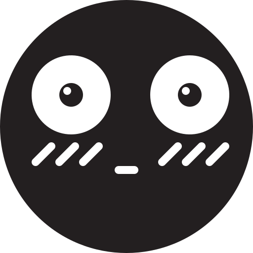 Flushed icon