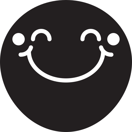 Smiling icon