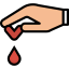 Blood donation icon 64x64