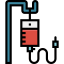 Blood transfusion icon 64x64