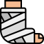 Broken leg ícono 64x64
