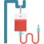 Blood transfusion icon 64x64